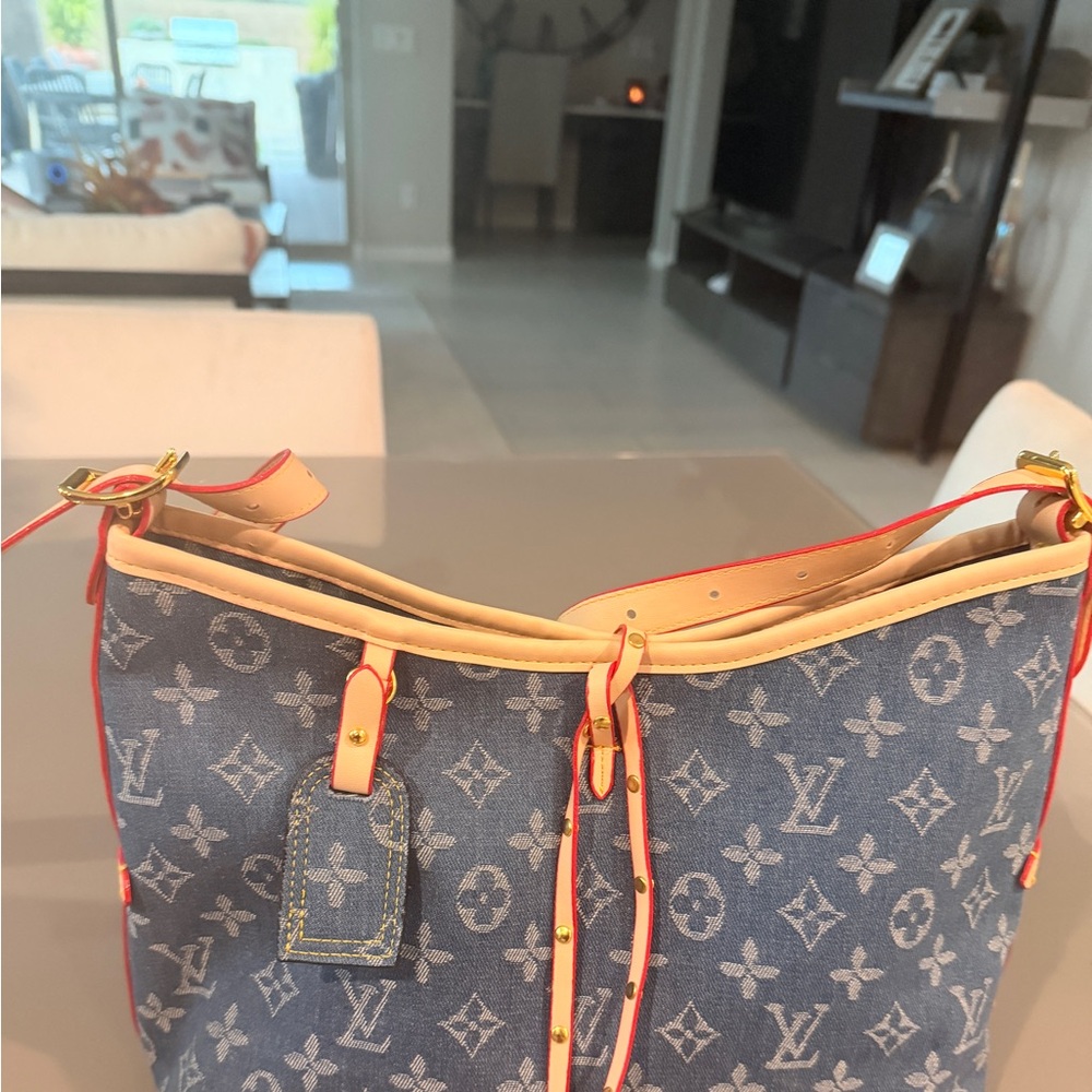 Denim Blue Shoulder Bag